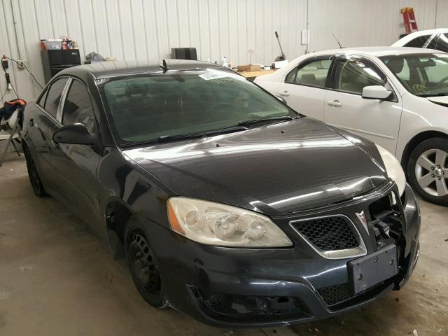 1G2ZA5EB7A4139150 - 2010 PONTIAC G6 BLACK photo 1