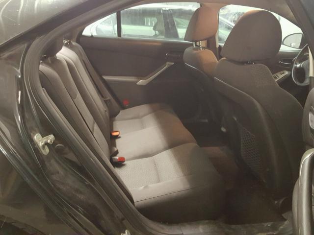 1G2ZA5EB7A4139150 - 2010 PONTIAC G6 BLACK photo 6