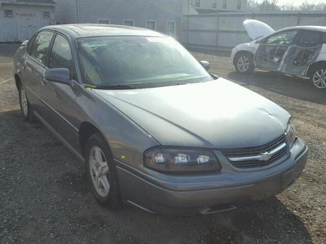 2G1WF52E559330821 - 2005 CHEVROLET IMPALA GRAY photo 1