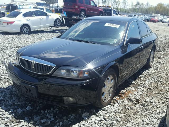 1LNHM86S95Y626892 - 2005 LINCOLN LS BLACK photo 2