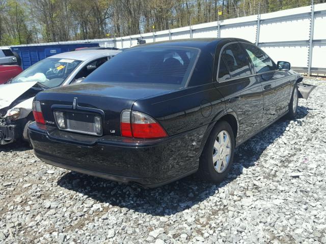 1LNHM86S95Y626892 - 2005 LINCOLN LS BLACK photo 4