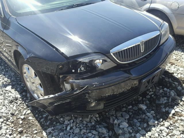 1LNHM86S95Y626892 - 2005 LINCOLN LS BLACK photo 9