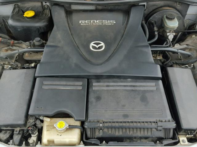 JM1FE17N740131709 - 2004 MAZDA RX8 ვერცხლისფერი ფოტო 7