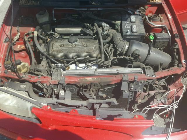 1FALP13P8VW364877 - 1997 FORD ESCORT LX RED photo 7