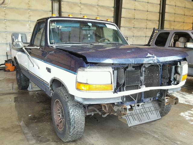 2FTHF25H6SCA25055 - 1995 FORD F250 BLUE photo 1