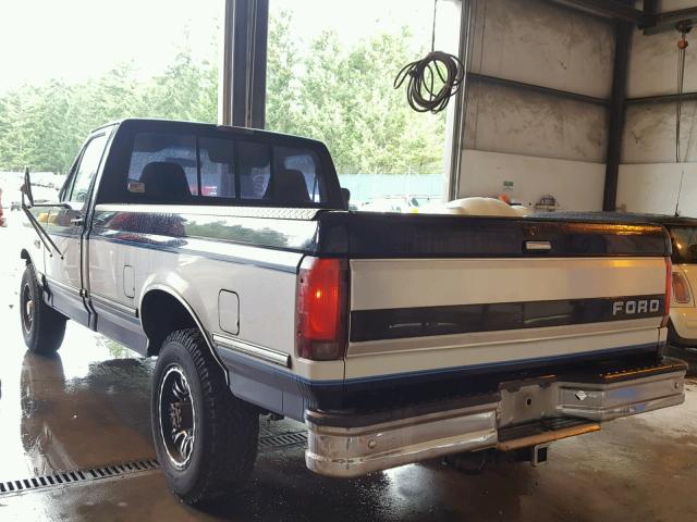 2FTHF25H6SCA25055 - 1995 FORD F250 BLUE photo 3