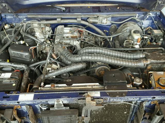 2FTHF25H6SCA25055 - 1995 FORD F250 BLUE photo 7