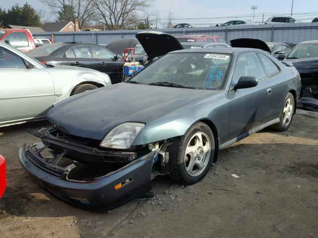 JHMBB6240VC005239 - 1997 HONDA PRELUDE GREEN photo 2