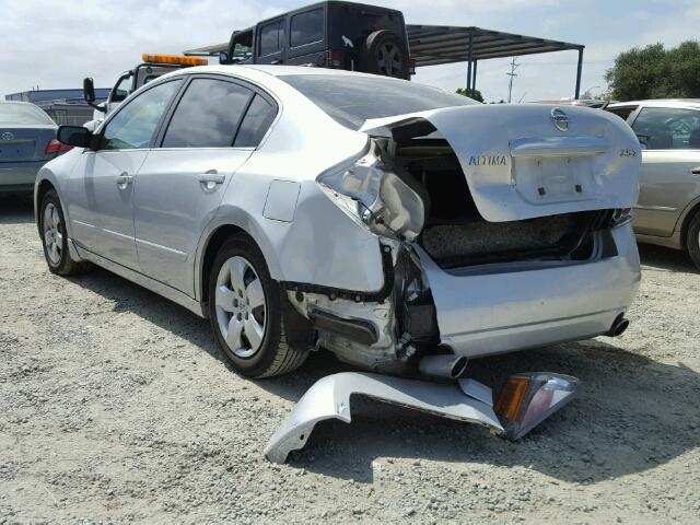 1N4AL21E27C214407 - 2007 NISSAN ALTIMA 2.5 SILVER photo 3