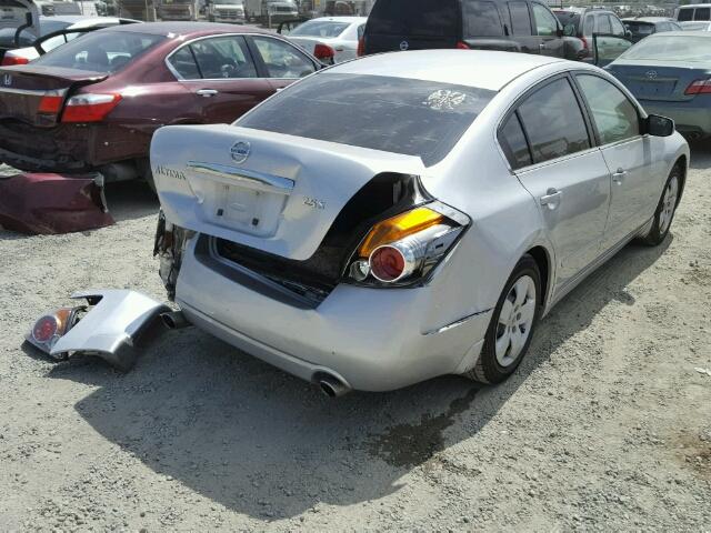 1N4AL21E27C214407 - 2007 NISSAN ALTIMA 2.5 SILVER photo 4