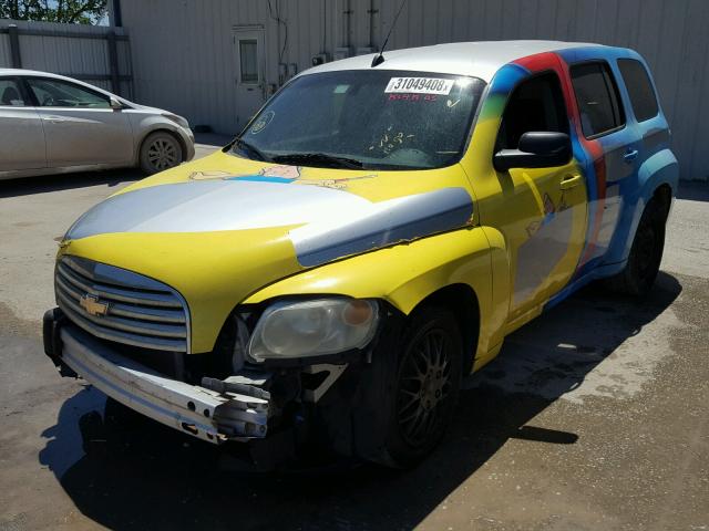3GNBAADB3AS596147 - 2010 CHEVROLET HHR LS YELLOW photo 2