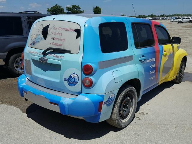 3GNBAADB3AS596147 - 2010 CHEVROLET HHR LS YELLOW photo 4