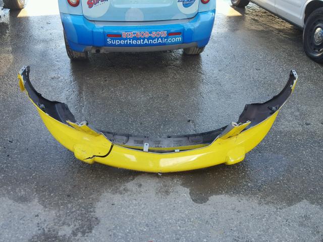 3GNBAADB3AS596147 - 2010 CHEVROLET HHR LS YELLOW photo 9