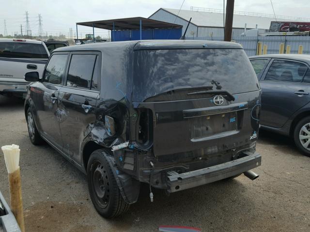 JTLZE4FE3A1116392 - 2010 TOYOTA SCION XB BLACK photo 3