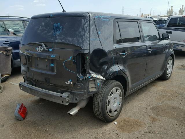 JTLZE4FE3A1116392 - 2010 TOYOTA SCION XB BLACK photo 4