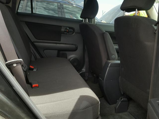 JTLZE4FE3A1116392 - 2010 TOYOTA SCION XB BLACK photo 6