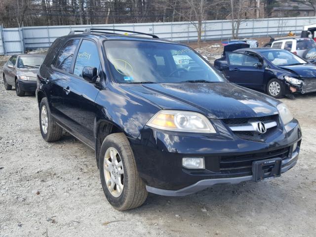 2HNYD18766H511628 - 2006 ACURA MDX TOURIN BLACK photo 1