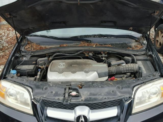 2HNYD18766H511628 - 2006 ACURA MDX TOURIN BLACK photo 7