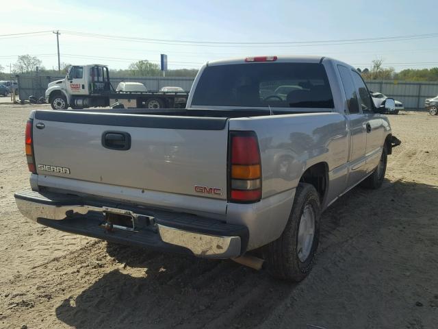 2GTEC19VX41144103 - 2004 GMC NEW SIERRA SILVER photo 4