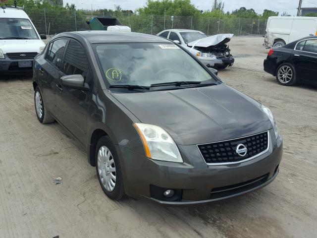 3N1AB61E08L635586 - 2008 NISSAN SENTRA 2.0 GRAY photo 1