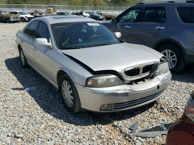 1LNHM86S94Y613395 - 2004 LINCOLN LS Gümüş foto 1