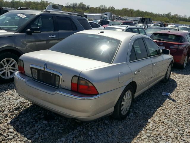 1LNHM86S94Y613395 - 2004 LINCOLN LS Gümüş foto 4
