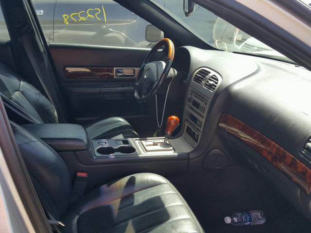 1LNHM86S94Y613395 - 2004 LINCOLN LS Gümüş foto 5