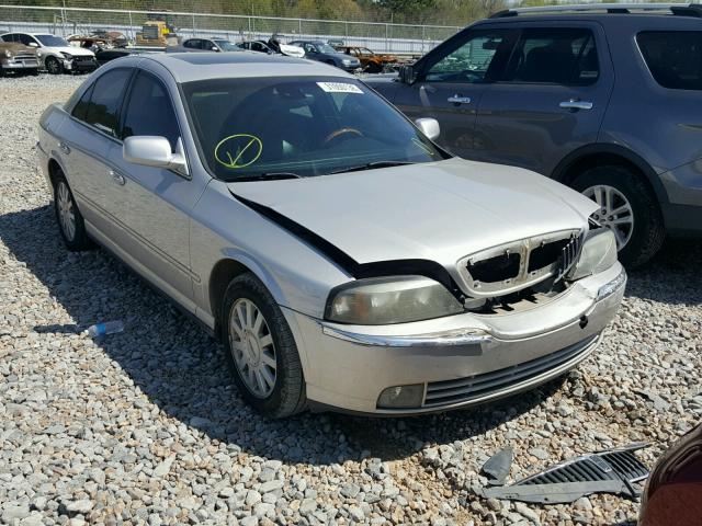 1LNHM86S94Y613395 - 2004 LINCOLN LS Gümüş foto 9