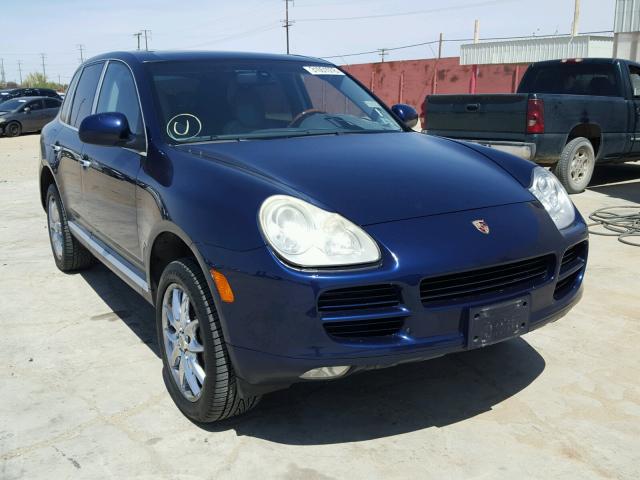 WP1AB29P65LA62002 - 2005 PORSCHE CAYENNE S BLUE photo 1