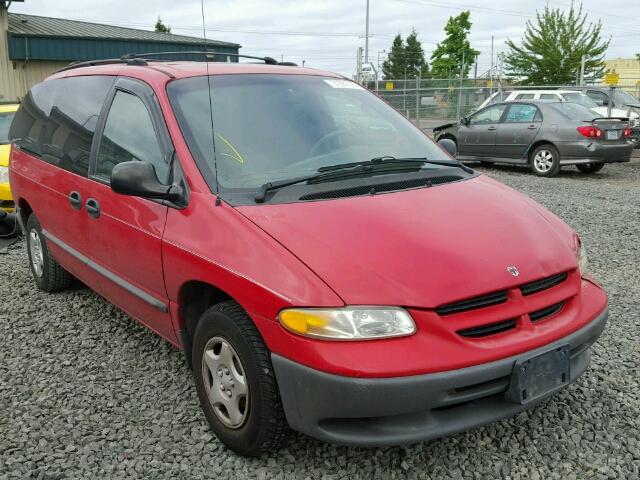 2B4GP24G9XR132667 - 1999 DODGE GRAND CARA RED photo 1