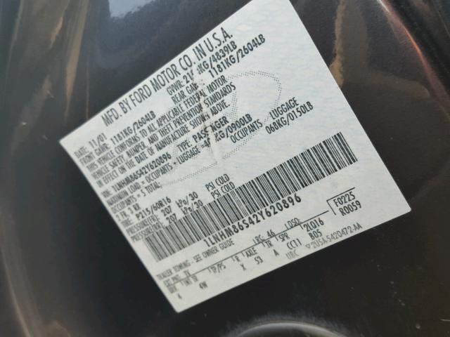 1LNHM86S42Y620896 - 2002 LINCOLN LS GRAY photo 10