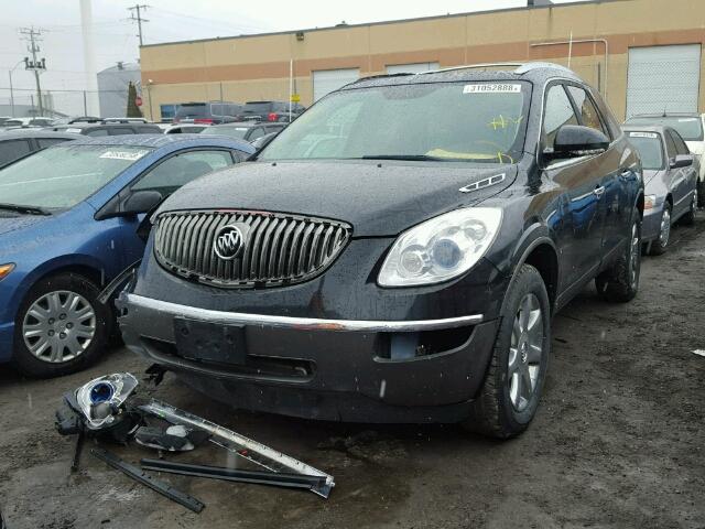 5GAER23D39J197535 - 2009 BUICK ENCLAVE CX BLACK photo 2