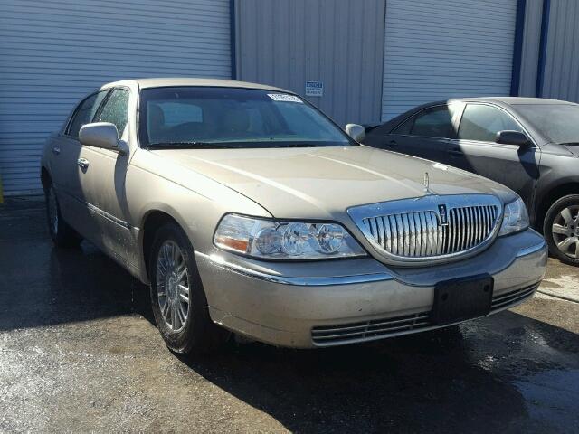 2LNBL8CV8BX763826 - 2011 LINCOLN TOWN CAR S BEIGE photo 1