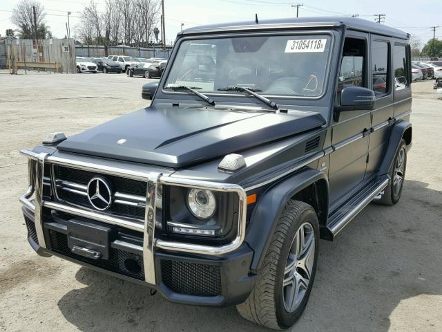 WDCYC7DF4GX248006 - 2016 MERCEDES-BENZ G 63 AMG BLACK photo 2