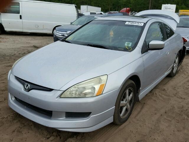 1HGCM72674A007072 - 2004 HONDA ACCORD EX SILVER photo 2