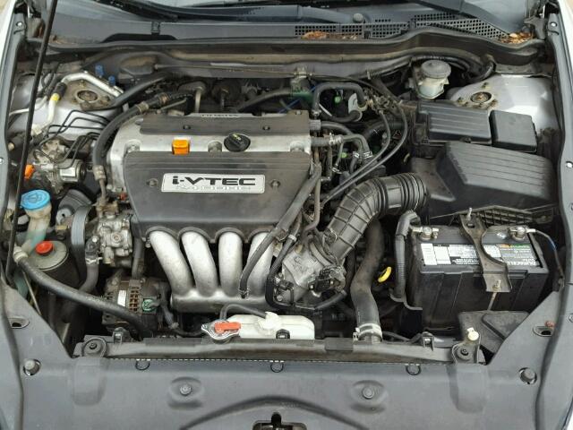 1HGCM72674A007072 - 2004 HONDA ACCORD EX SILVER photo 7