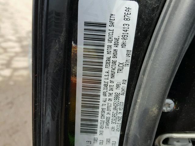 3C6UR5CJ0HG519802 - 2017 RAM 2500 ST BLACK photo 10