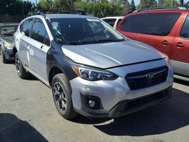 JF2GTABC3JH243549 - 2018 SUBARU CROSSTREK SILVER photo 1