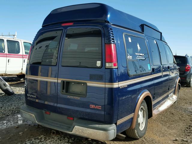 1GDFG15R0Y1228729 - 2000 GMC SAVANA RV BLUE photo 4