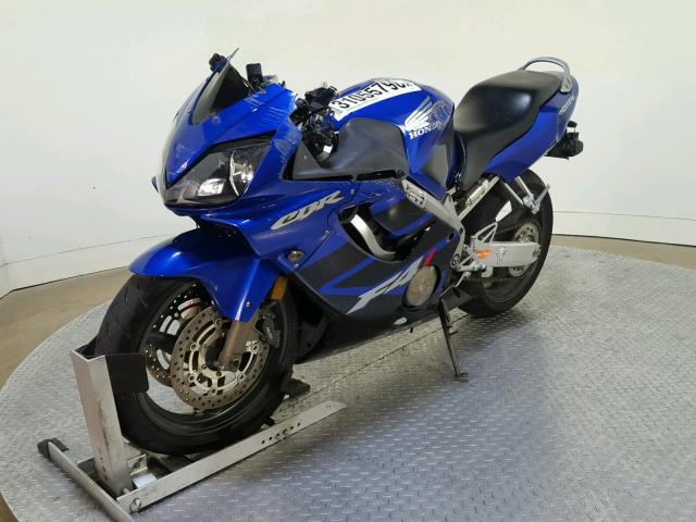 JH2PC350X6M704196 - 2006 HONDA CBR600 F4 BLUE photo 4