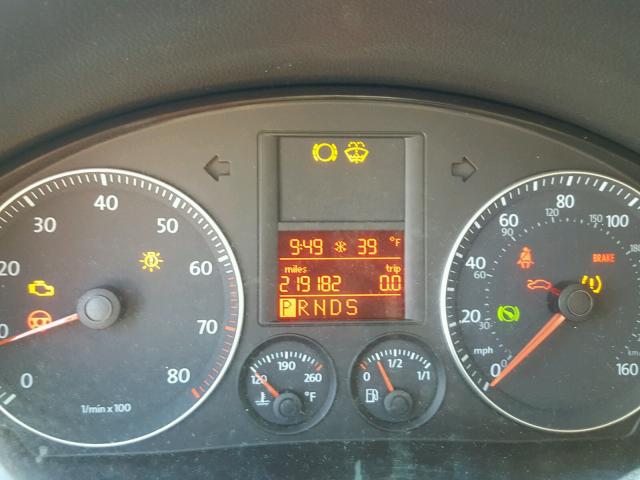 3VWJM71KX8M071262 - 2008 VOLKSWAGEN JETTA S 银色 照片 8