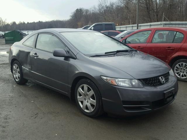 2HGFG12649H508723 - 2009 HONDA CIVIC LX GRAY photo 1