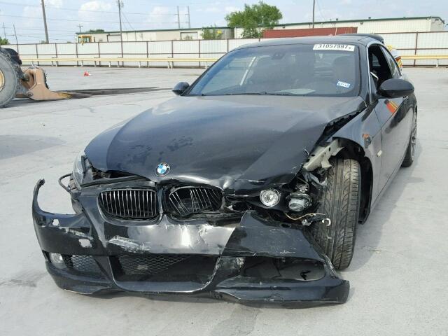 WBAWL73517PX47042 - 2007 BMW 335 BLACK photo 2