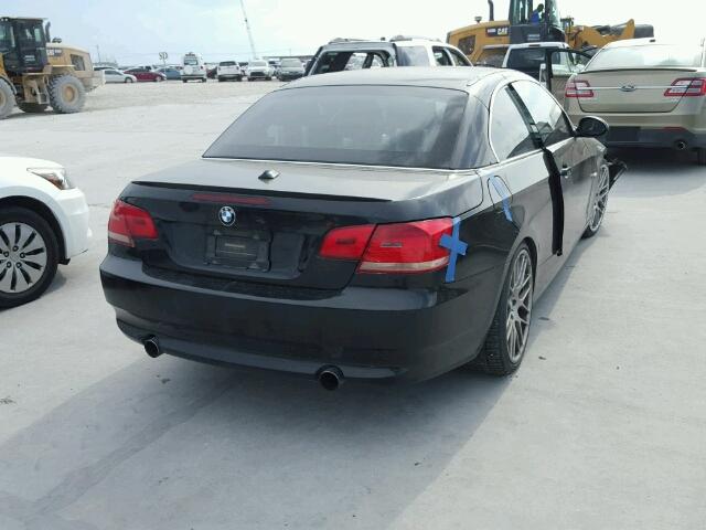 WBAWL73517PX47042 - 2007 BMW 335 BLACK photo 4