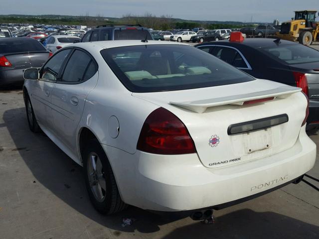 2G2WP552761214997 - 2006 PONTIAC GRAND PRIX WHITE photo 3