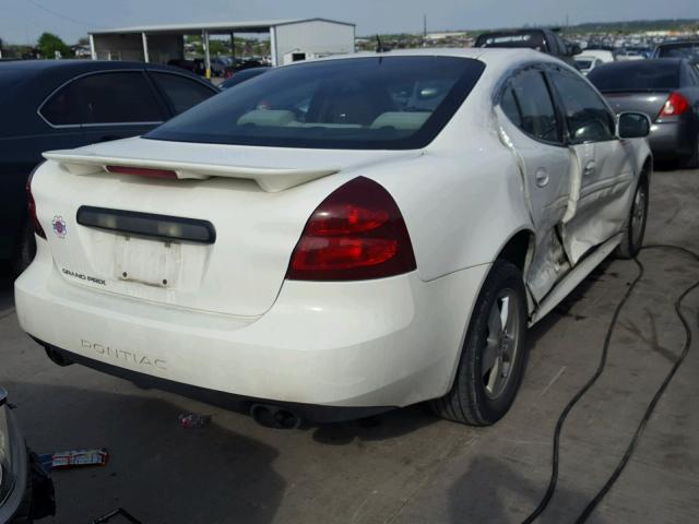2G2WP552761214997 - 2006 PONTIAC GRAND PRIX WHITE photo 4