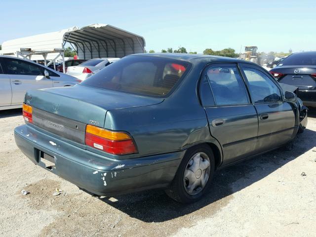 1NXAE09B4SZ305843 - 1995 TOYOTA COROLLA LE GREEN photo 4