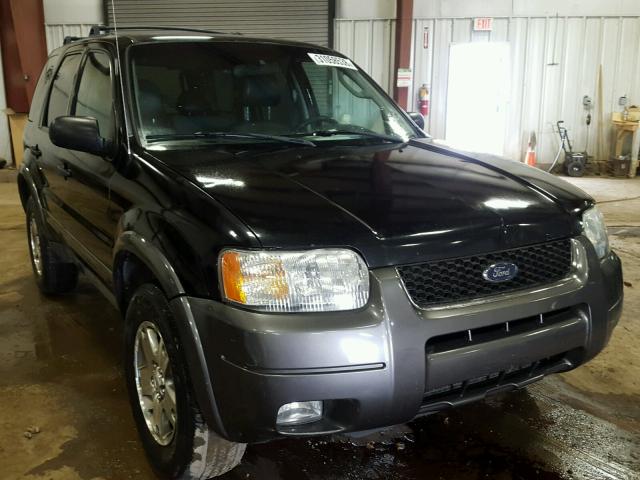 1FMYU93164KA19075 - 2004 FORD ESCAPE XLT BLACK photo 1