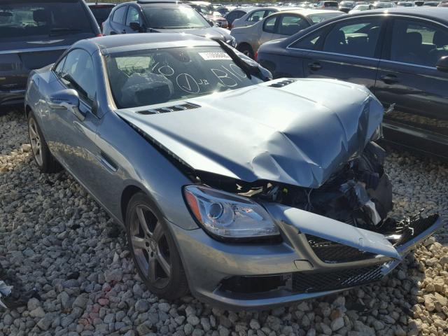 WDDPK4HA6CF035839 - 2012 MERCEDES-BENZ SLK 250 BLUE photo 1