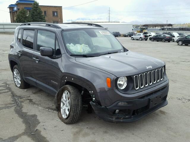 ZACCJABB9HPF37809 - 2017 JEEP RENEGADE L GRAY photo 1